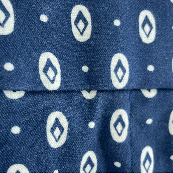 Loft Womens Size 6 Julie the Riviera Pant blue 1232 - Picture 5 of 12